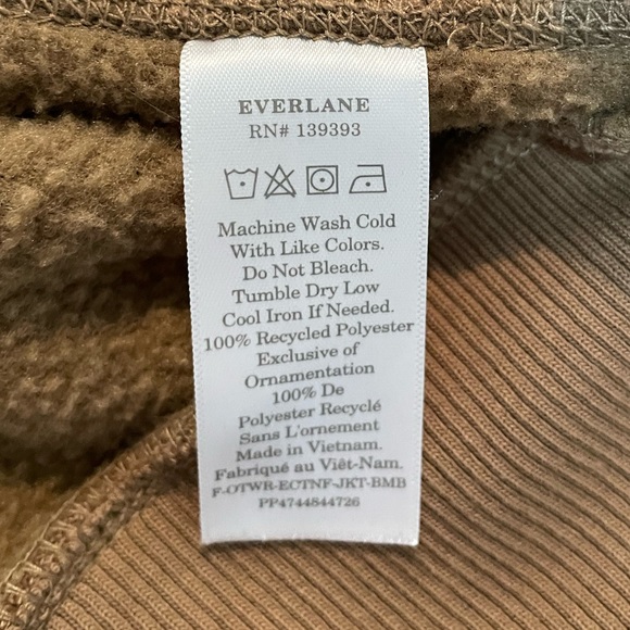 Everlane renew Teddy bomber - Picture 5 of 7